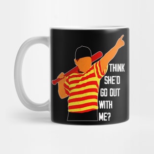 Benny 'the Jet' Rodriguez The Sandlot Baseball Hero Tee Mug